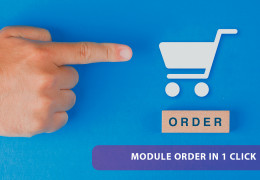How does the Opencart 3.0 Module Order in 1 Click work?